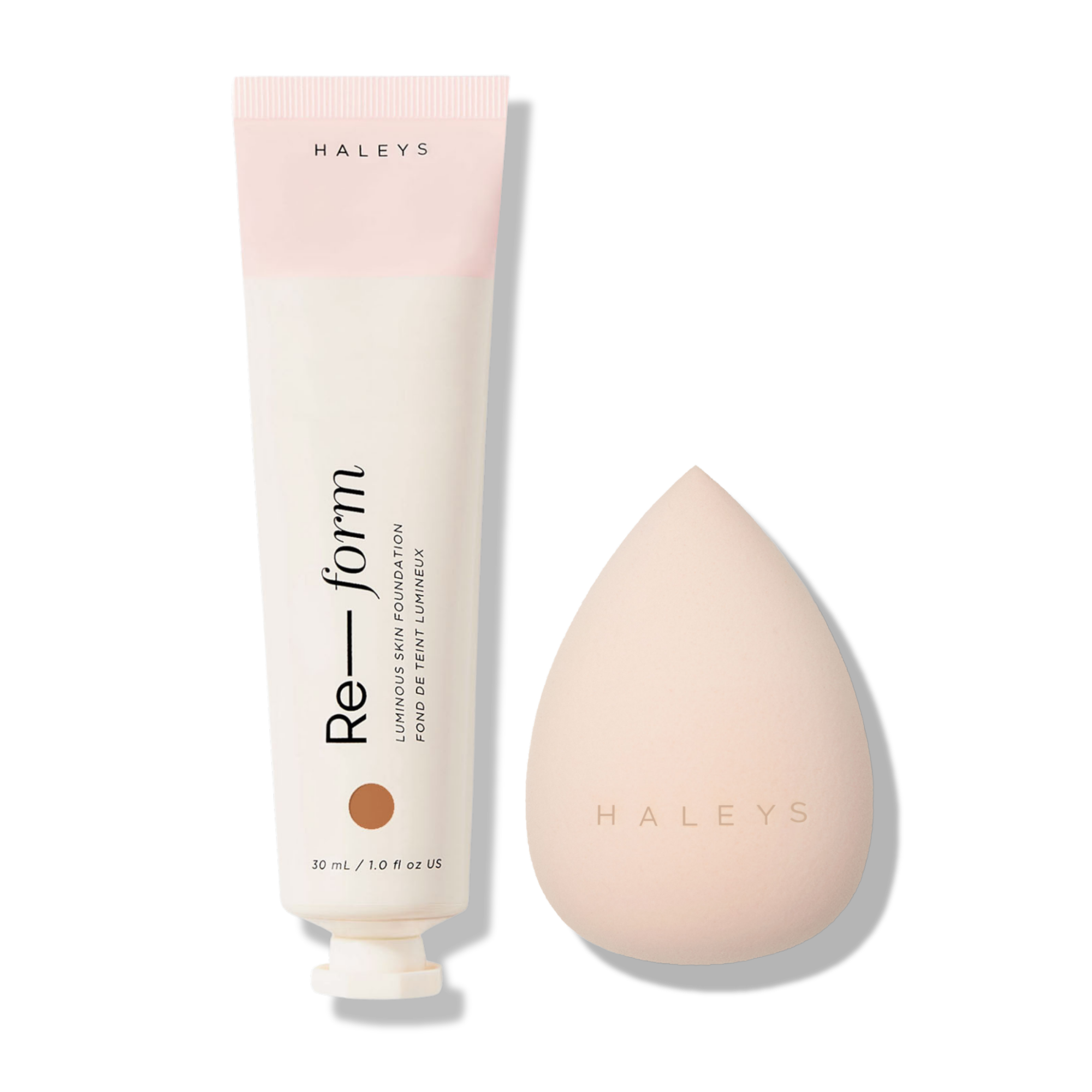 HALEYS Beauty Luminous Skin Foundation Duo #1