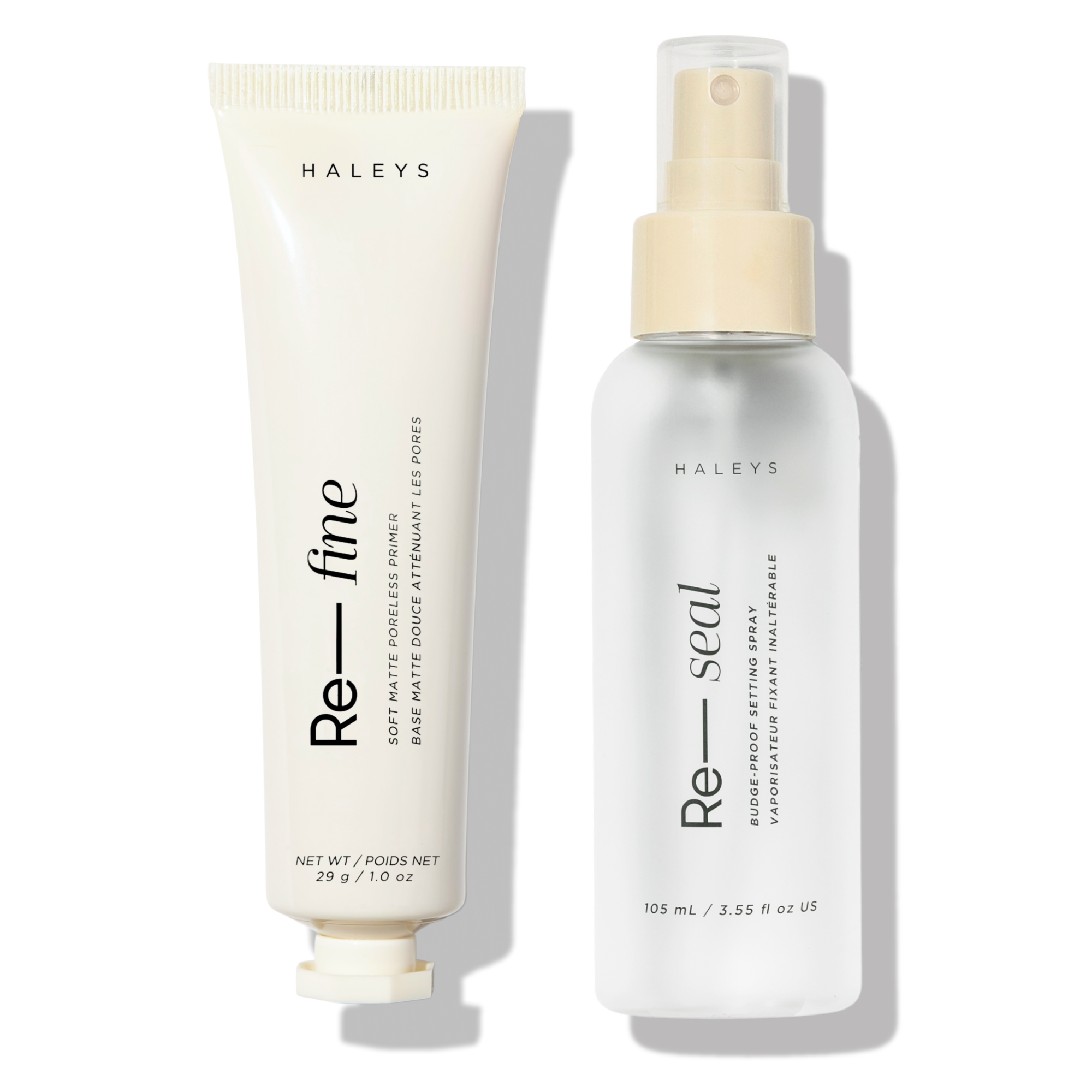 HALEYS Beauty Pore-Blurring Primer + Mattifying Setting Spray Duo #1