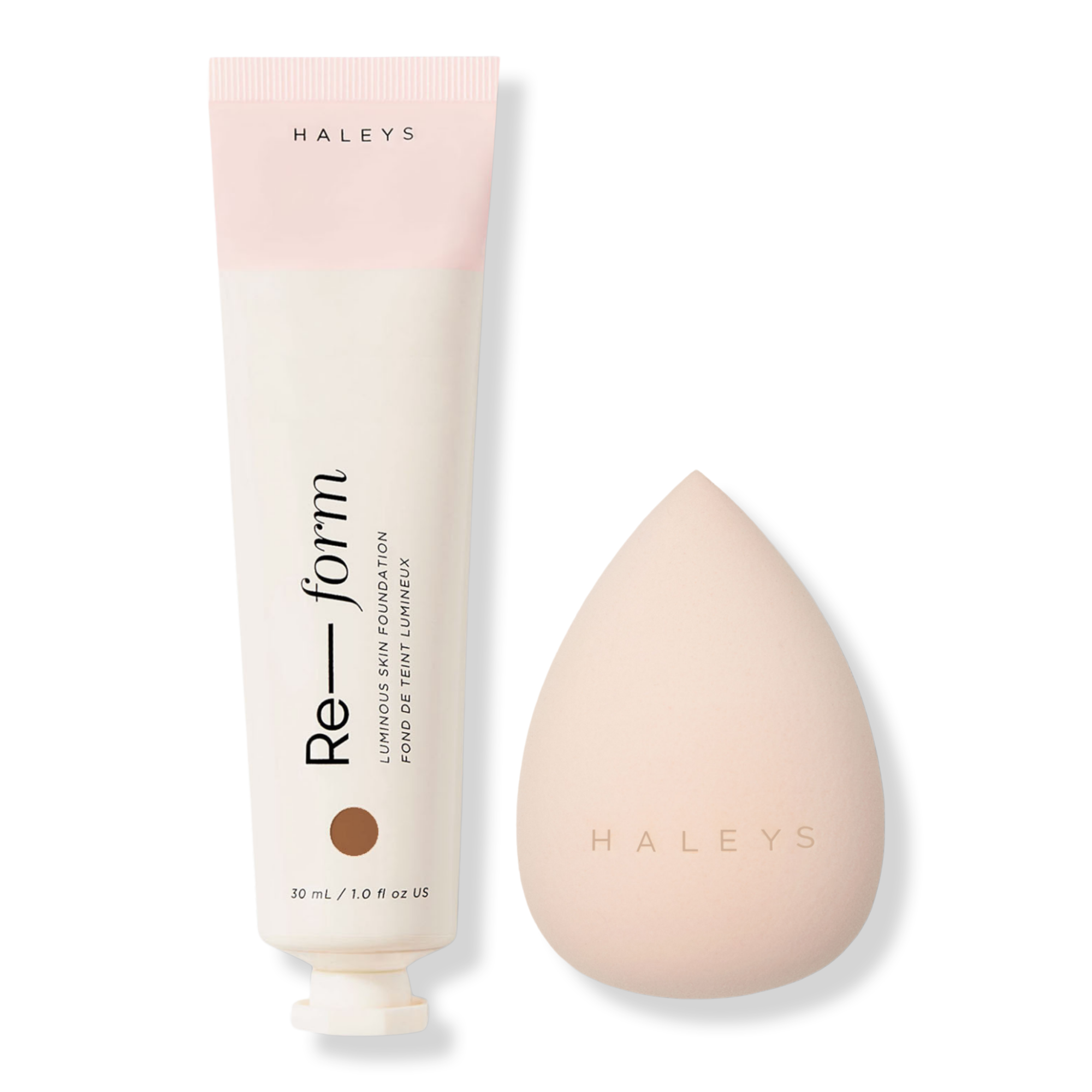 HALEYS Beauty Luminous Skin Foundation Duo #1