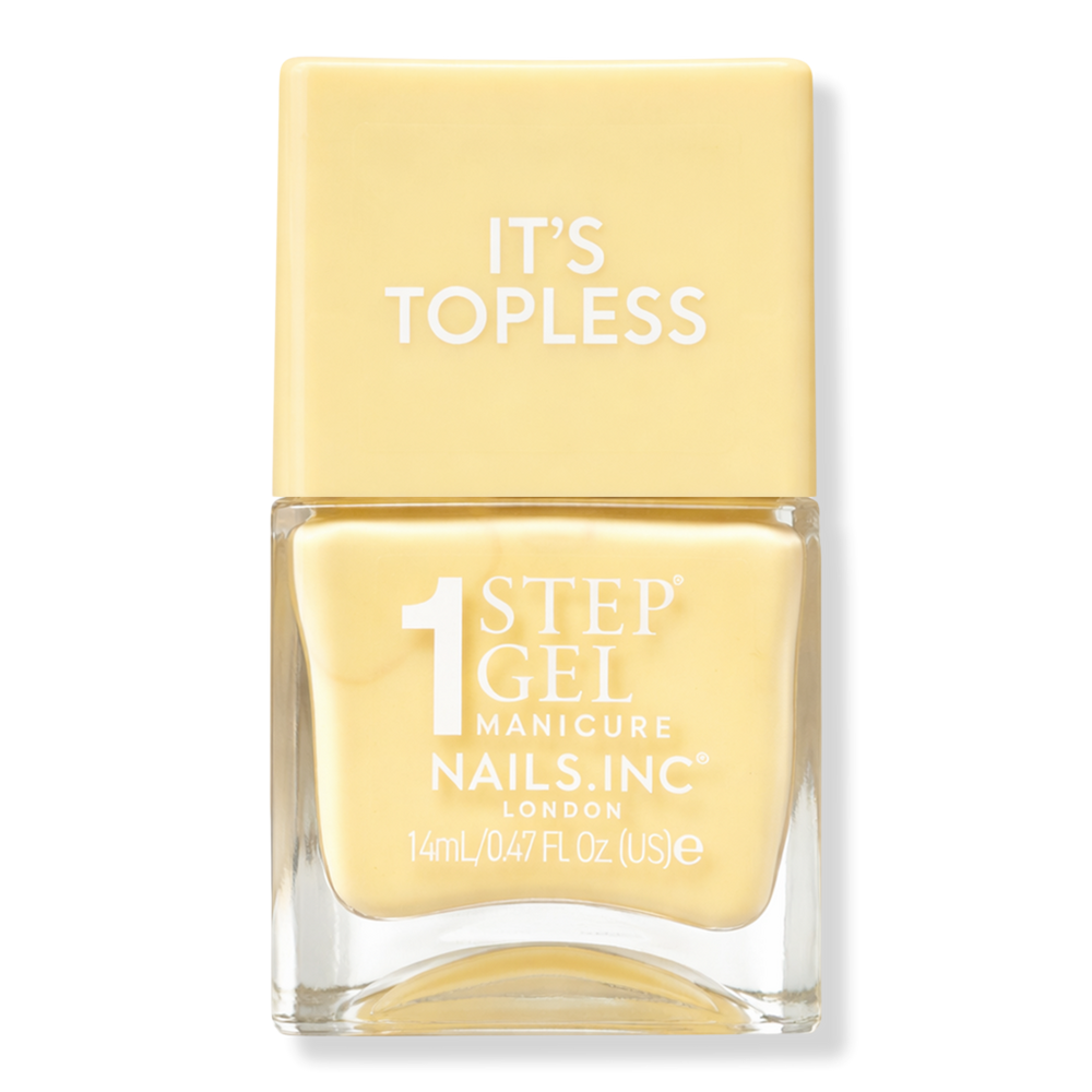 Nails Inc. It's Topless 1 Step Gel-Like Manicure Nail Polish - Heidi