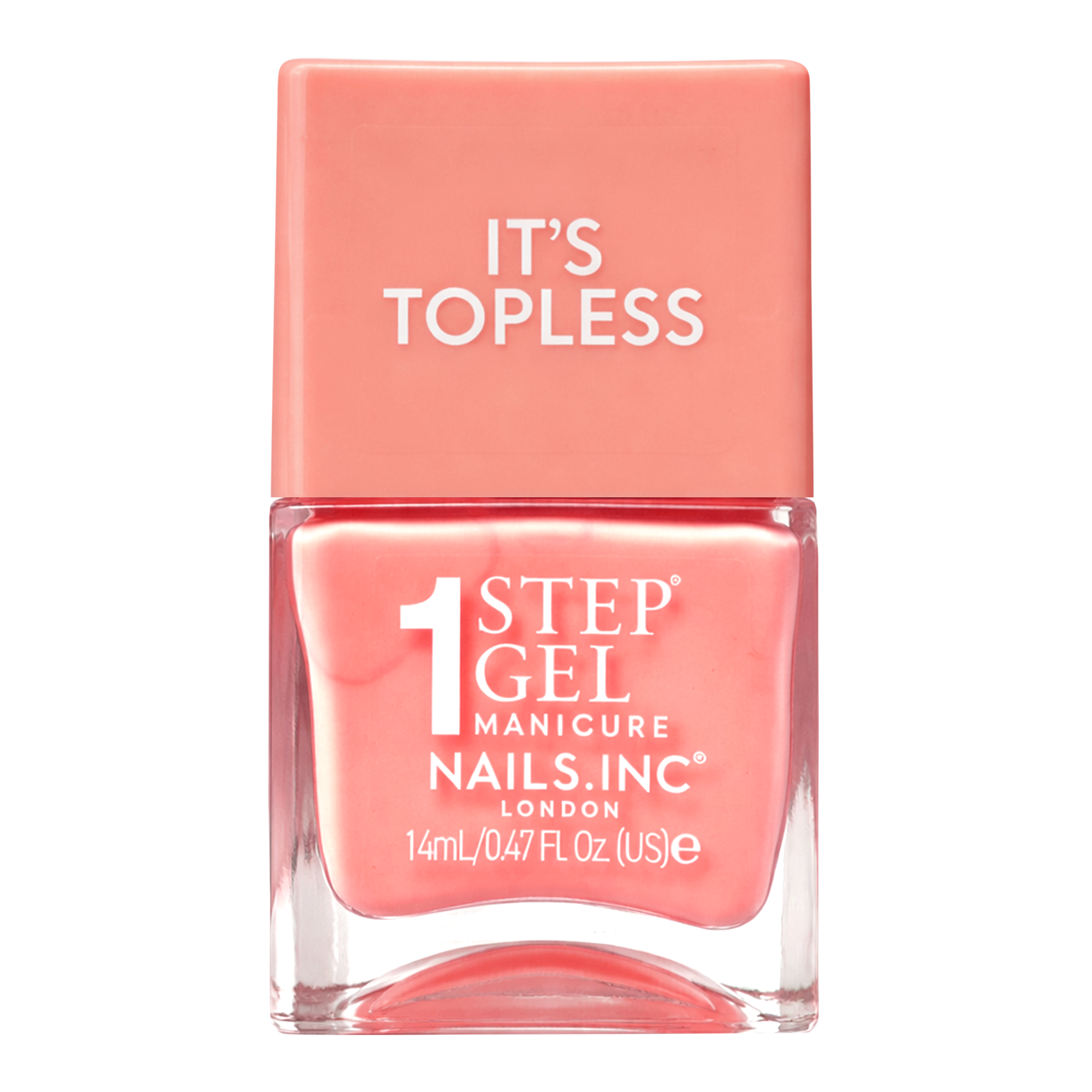 Nails Inc. It's Topless 1 Step Gel-Like Manicure Nail Polish #1