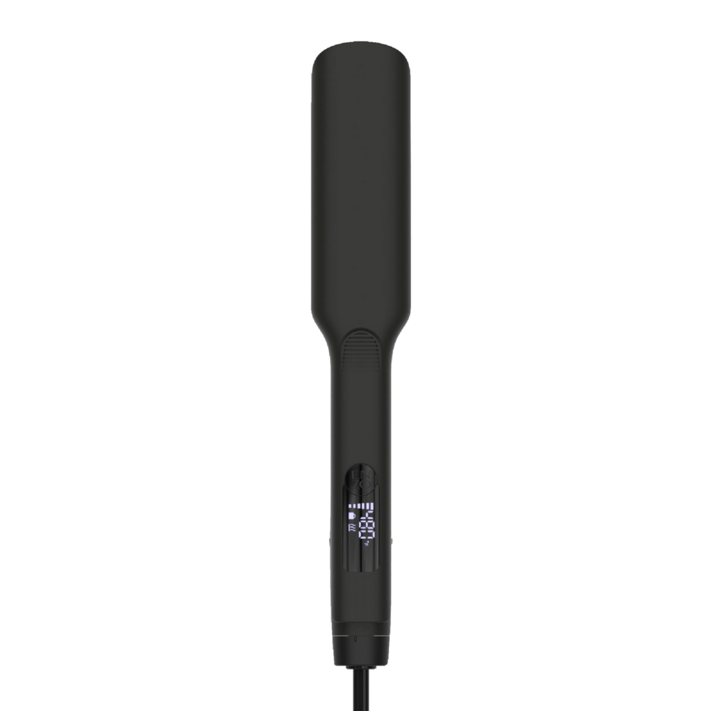 Enzo Milano G6+ Gio 6 Plus 1.25 Inch Professional Flat Iron In Black