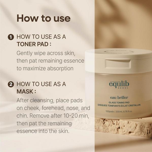 Equlib Eau Briller Glass Toning Pad #5