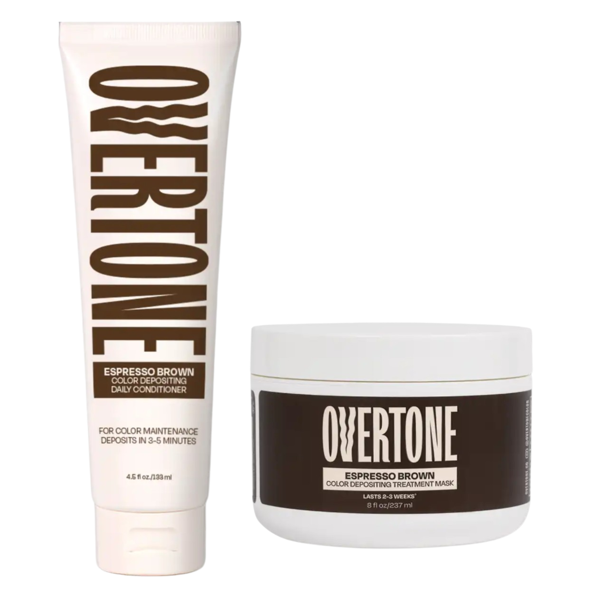 Overtone Healthy Color Duo Coloring Conditioner + Daily Conditioner Set #1