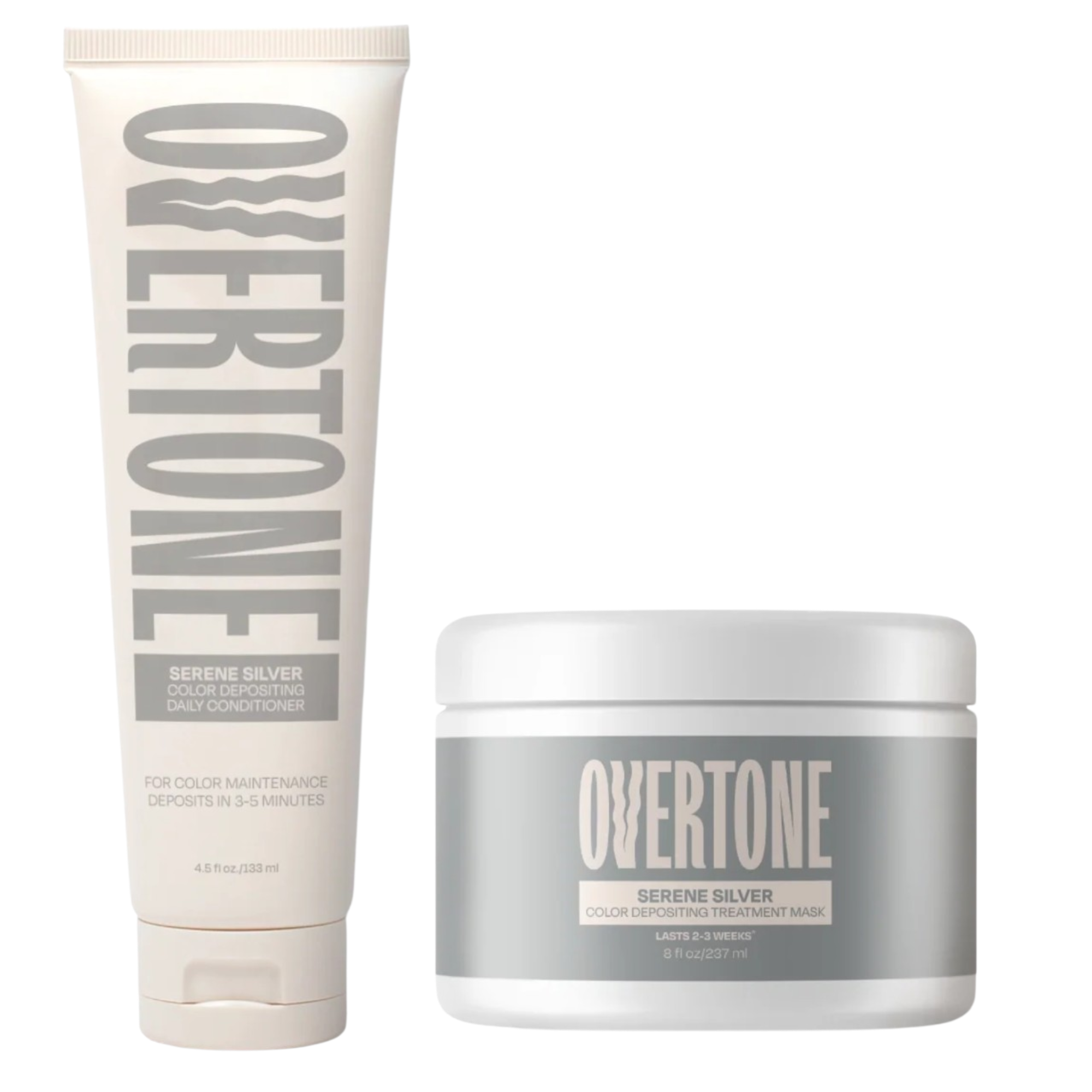 Overtone Healthy Color Duo Coloring Conditioner + Daily Conditioner Set #1