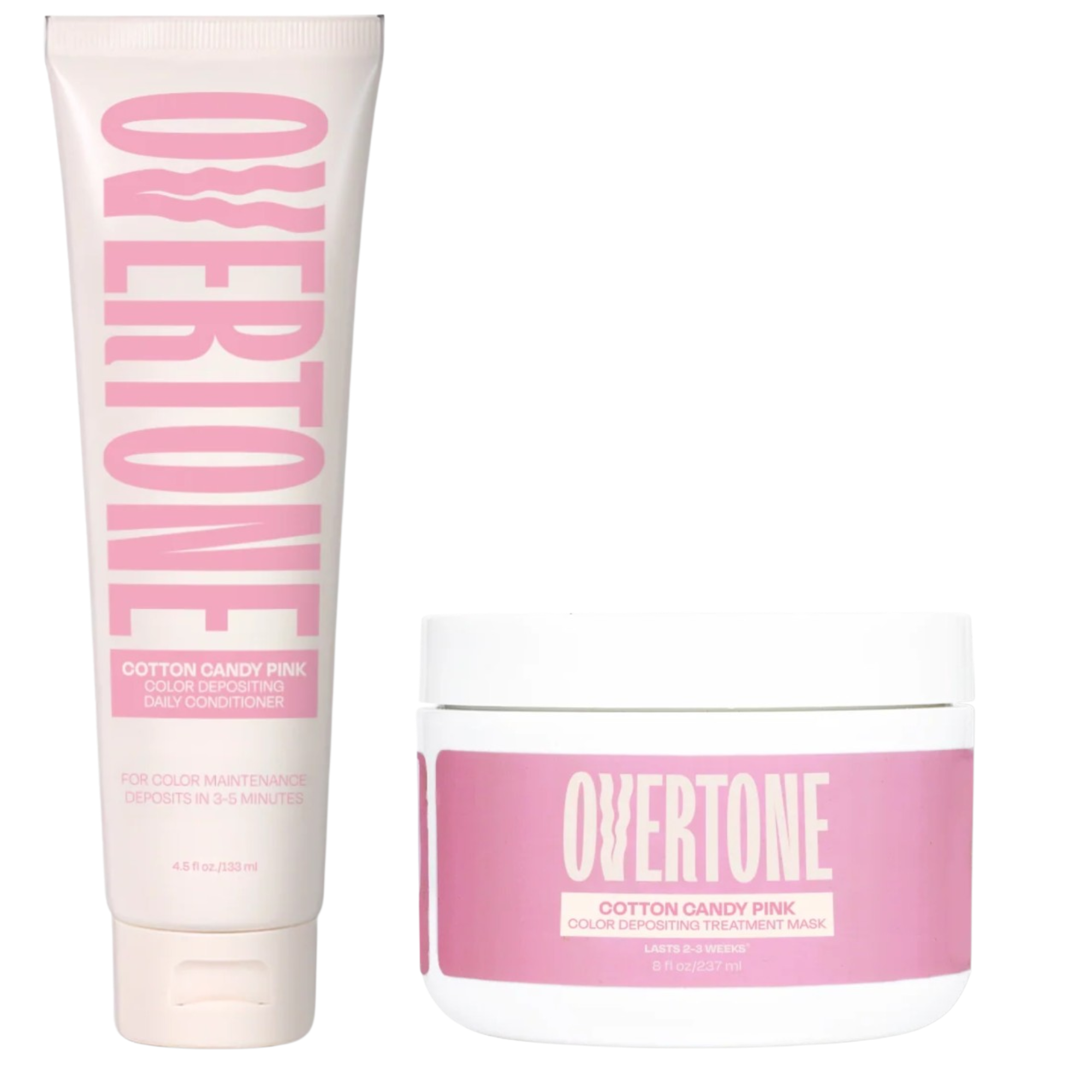 Overtone Healthy Color Duo Coloring Conditioner + Daily Conditioner Set #1