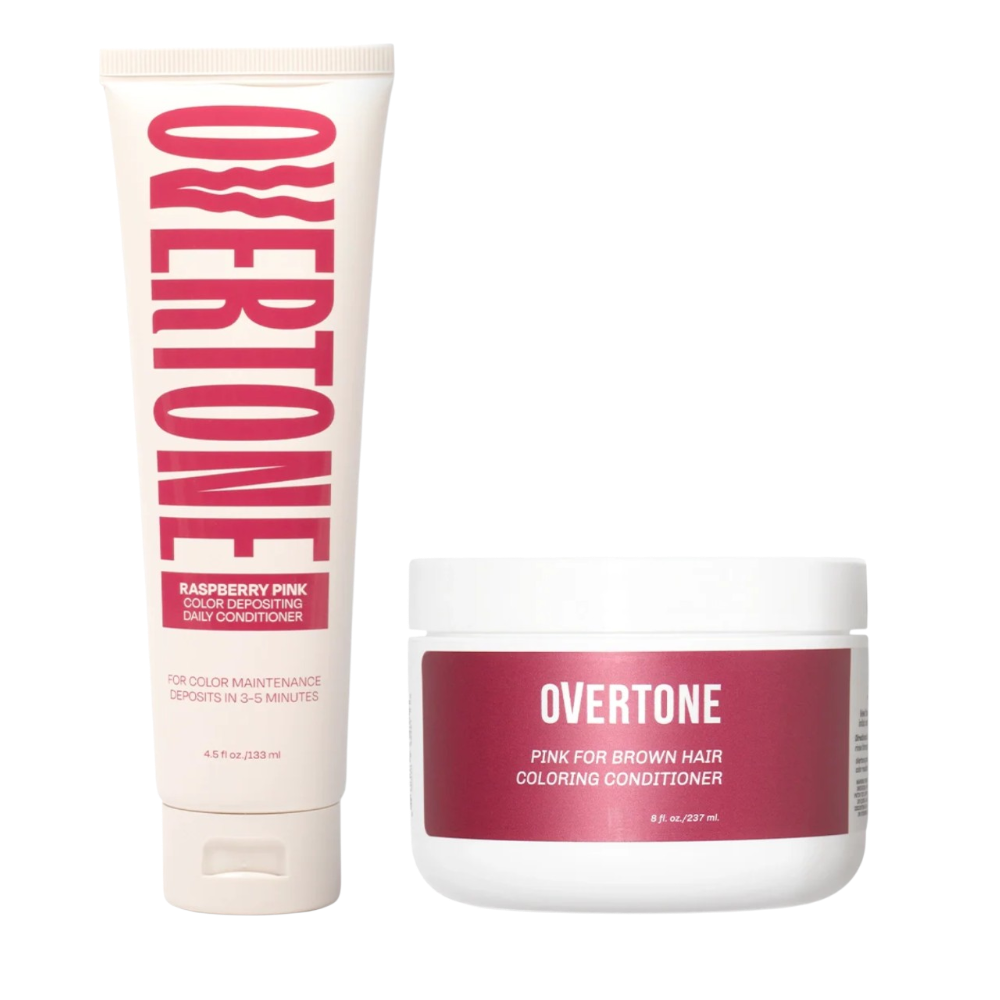 Overtone Healthy Color Duo Coloring Conditioner + Daily Conditioner Set #1