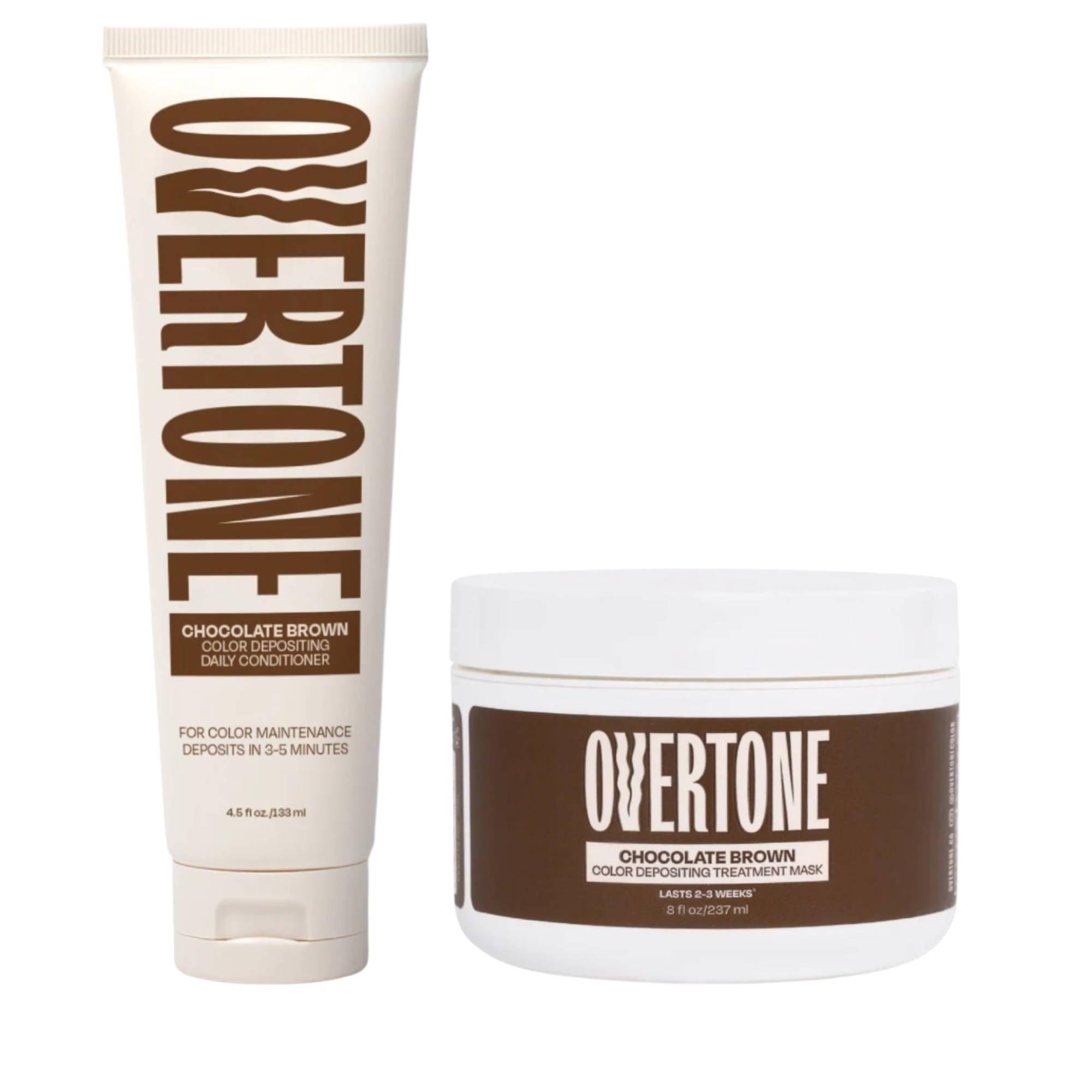 Overtone Healthy Color Duo Coloring Conditioner + Daily Conditioner Set #1