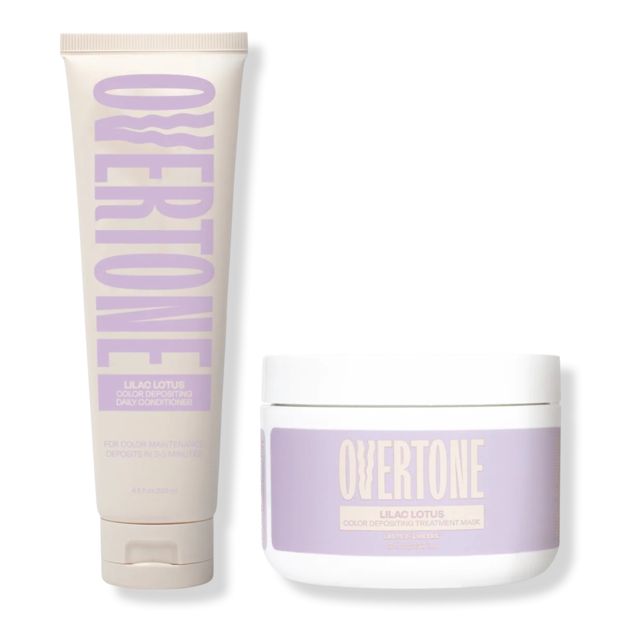 Overtone Healthy Color Duo Coloring Conditioner + Daily Conditioner Set #1