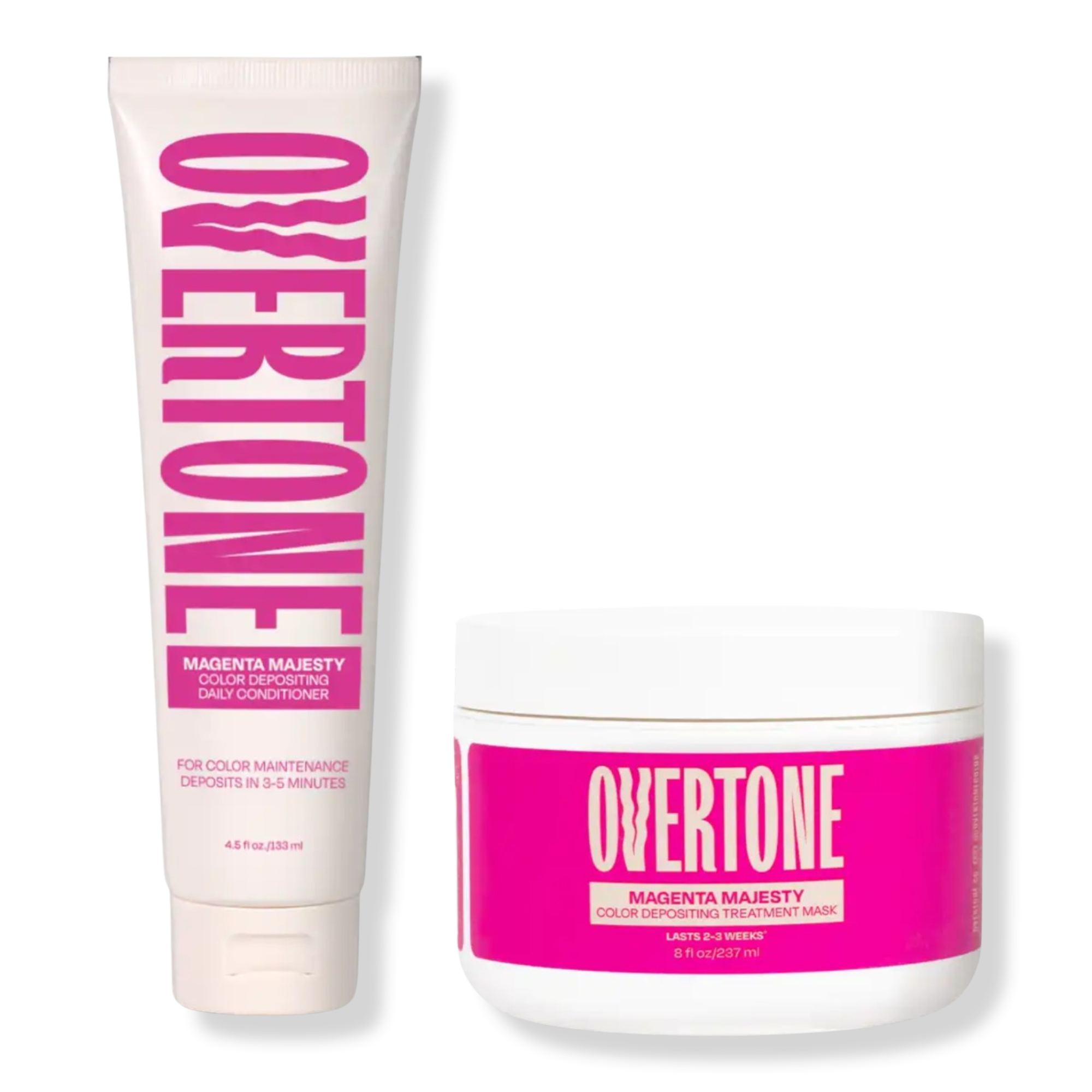 Overtone Healthy Color Duo Coloring Conditioner + Daily Conditioner Set #1