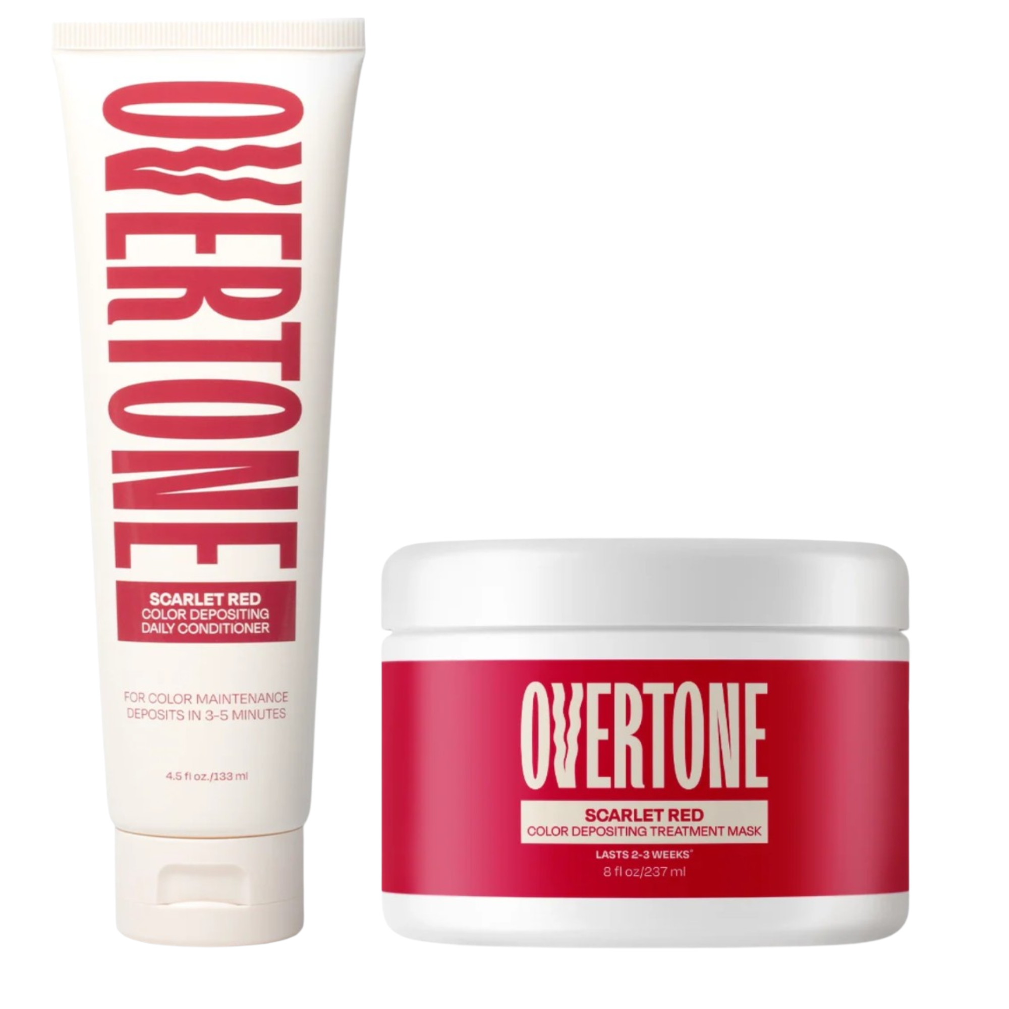 Overtone Healthy Color Duo Coloring Conditioner + Daily Conditioner Set #1