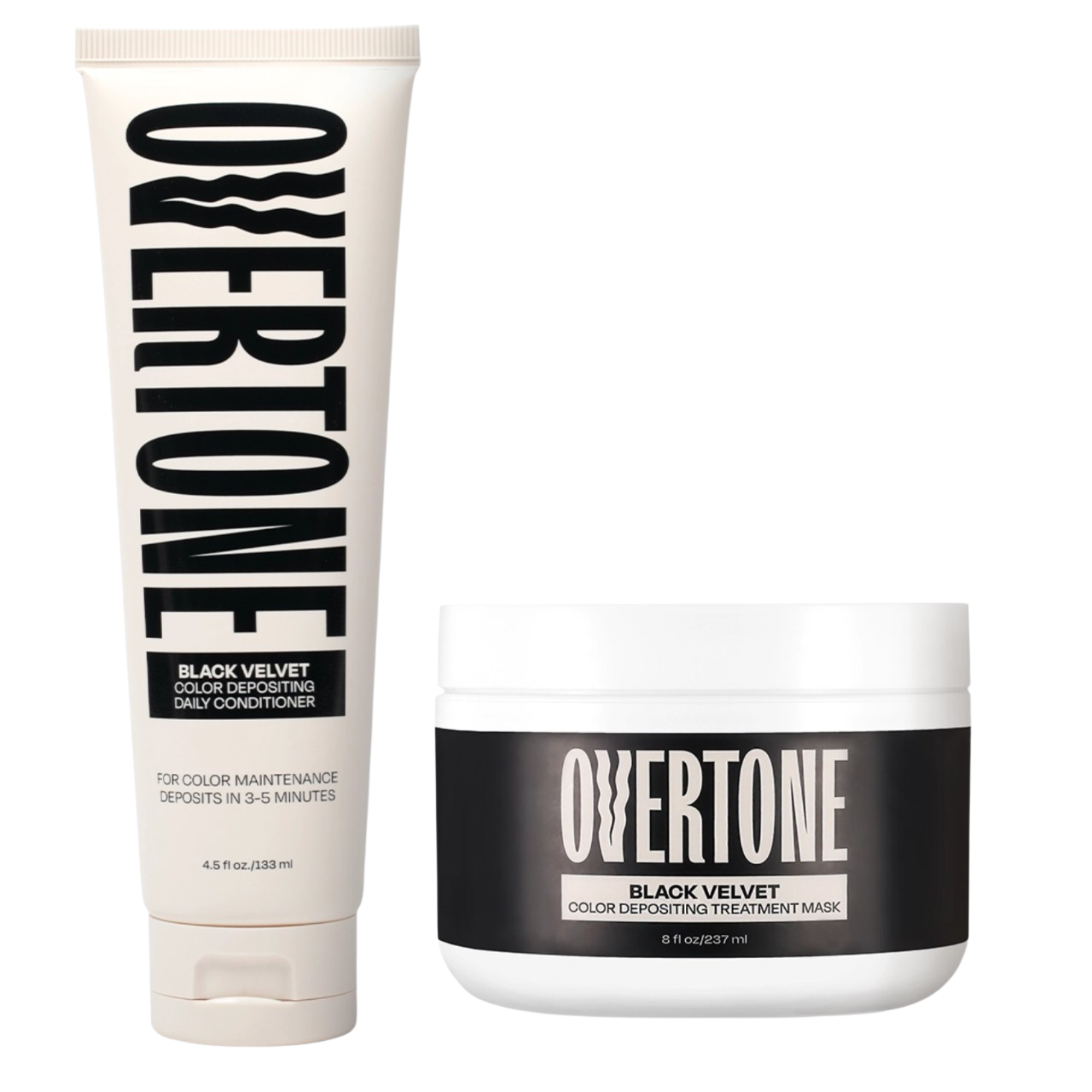 Overtone Healthy Color Duo Coloring Conditioner + Daily Conditioner Set #1