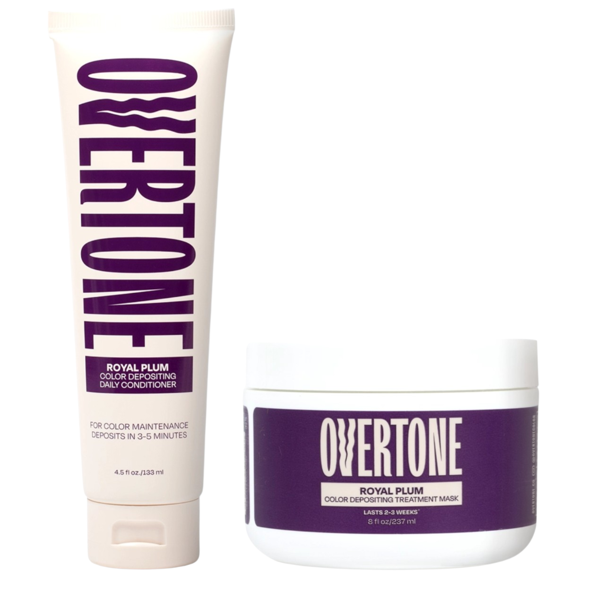 Overtone Healthy Color Duo Coloring Conditioner + Daily Conditioner Set #1