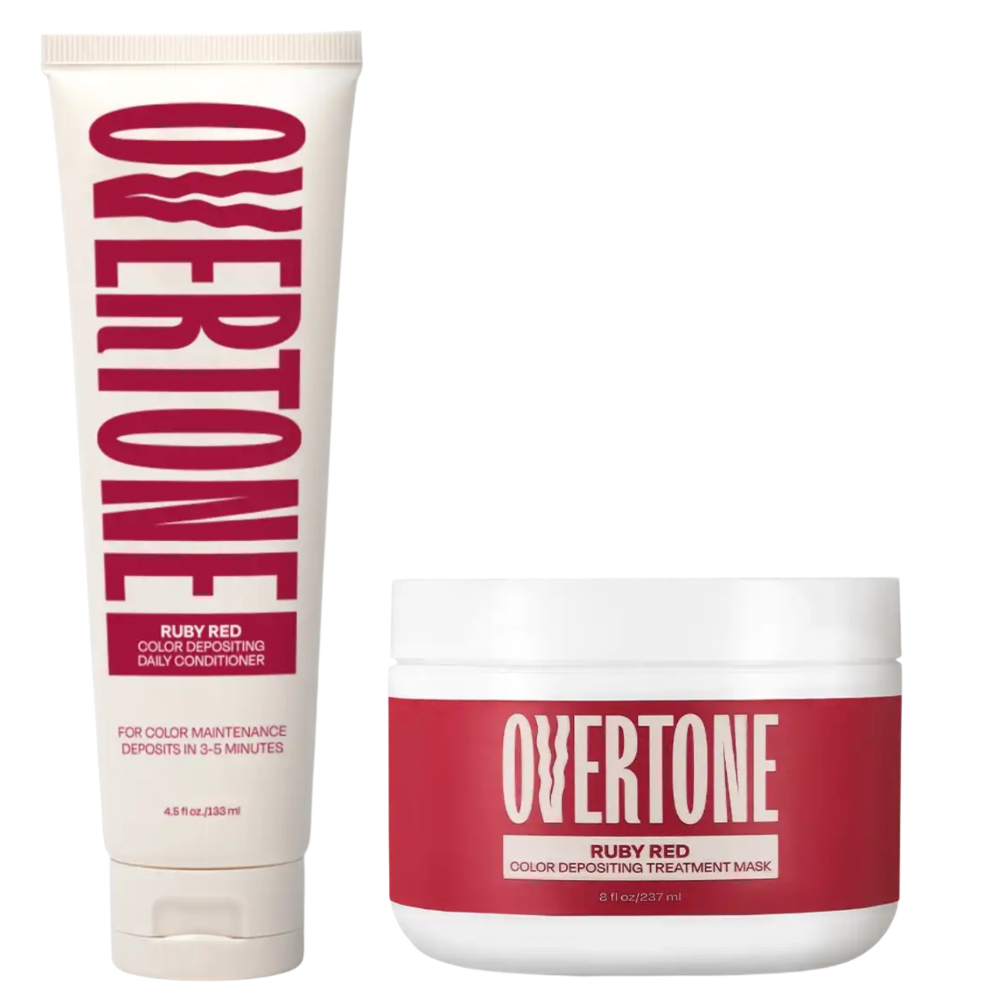 Overtone Healthy Color Duo Coloring Conditioner + Daily Conditioner Set #1
