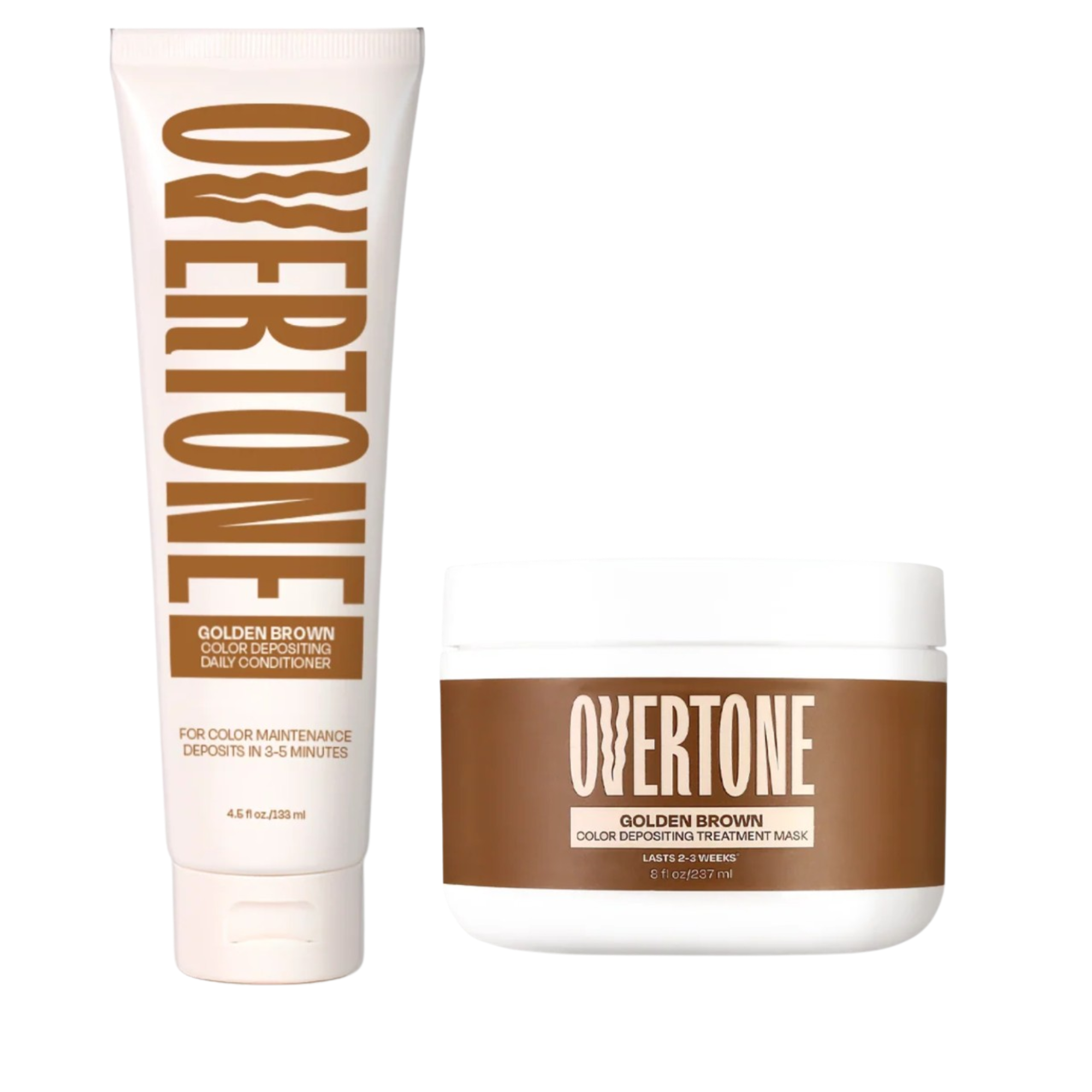 Overtone Healthy Color Duo Coloring Conditioner + Daily Conditioner Set #1