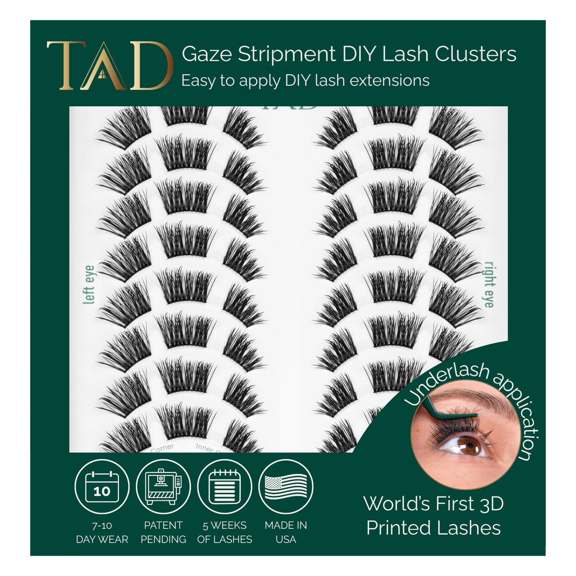 TAD Gaze Stripment DIY Lash Clusters #1