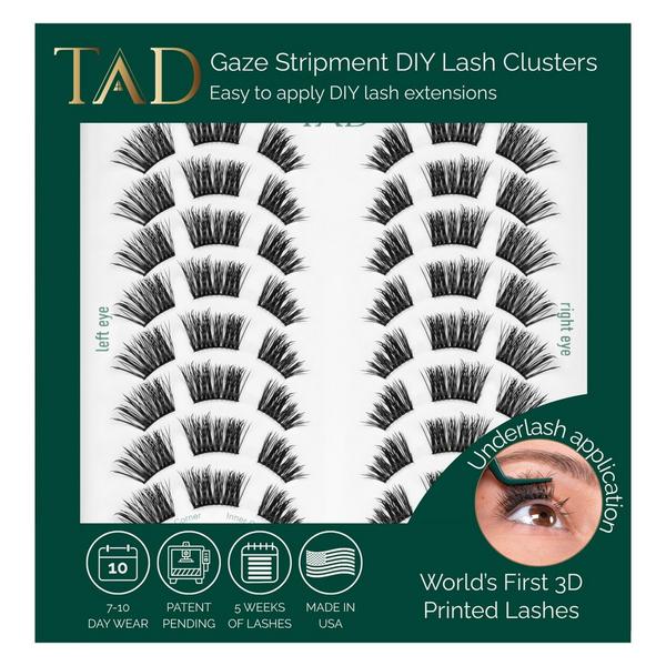 TAD Gaze Stripment DIY Lash Clusters #1