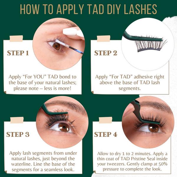 TAD Muse Stripment DIY Lash Clusters Intro Kit #7