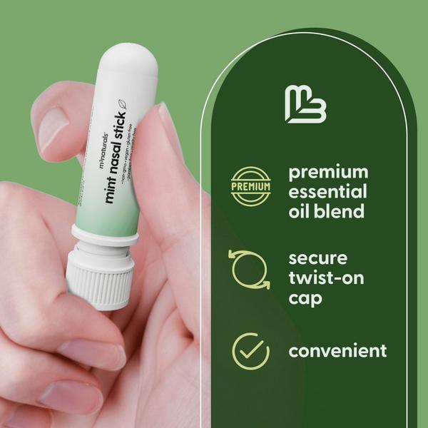 M3 Naturals Mint Nasal Essential Oil Aromatherapy Inhaler #4