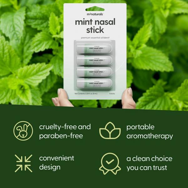 M3 Naturals Mint Nasal Essential Oil Aromatherapy Inhaler #5