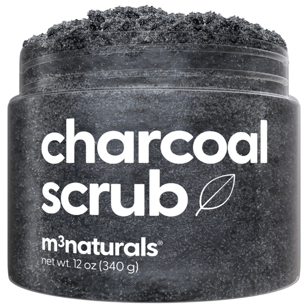 M3 Naturals Exfoliating Charcoal Body Scrub #1