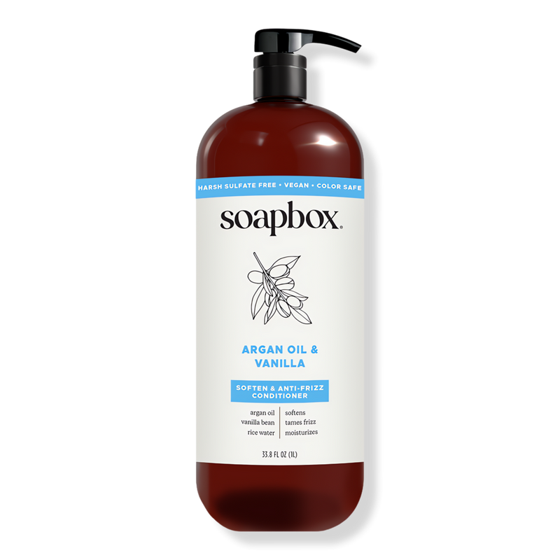 Soapbox - Argan Oil & Vanilla Anti-Frizz Conditioner | Ulta Beauty