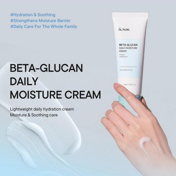 iUNIK Beta-Glucan Daily Moisture Cream Set #2