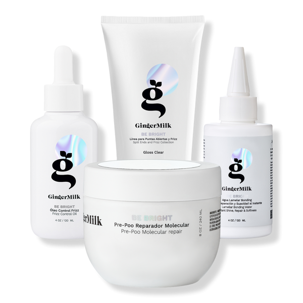 Ginger Milk Shine & Frizz Control Hair Routine Be Bright #1
