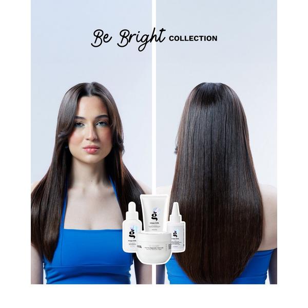 Ginger Milk Shine & Frizz Control Hair Routine Be Bright #2