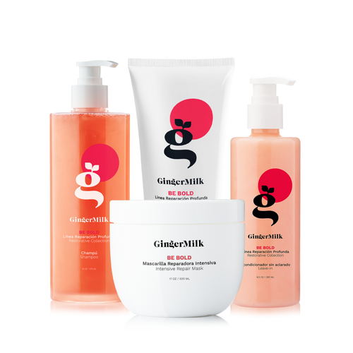Ginger Milk - Intensive Hair Repair Kit for Damaged Hair with