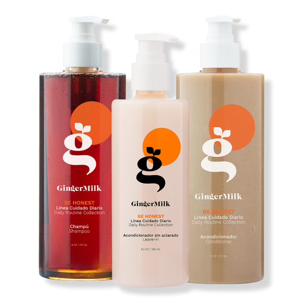 Ginger Milk Oily Scalp Balancing Hair Care Kit with Rosemary & Pro-Vitamin B5, 3-Piece #1