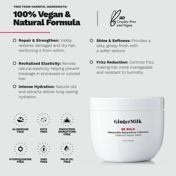 Ginger Milk Intensive Repair Mask Be Bold #4