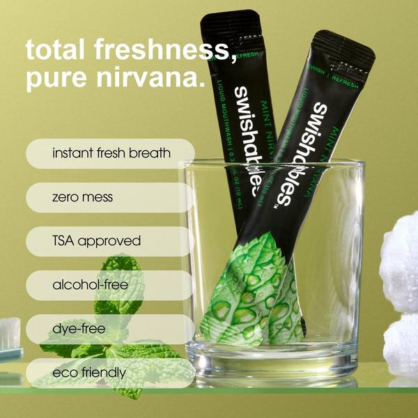 Swishables Mint Nirvana Liquid Mouthwash #5