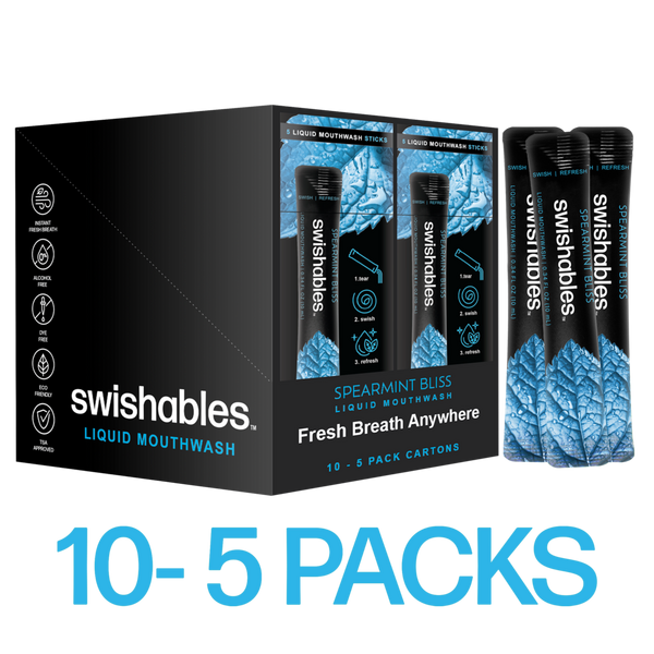 Swishables Spearmint Bliss Liquid Mouthwash #1