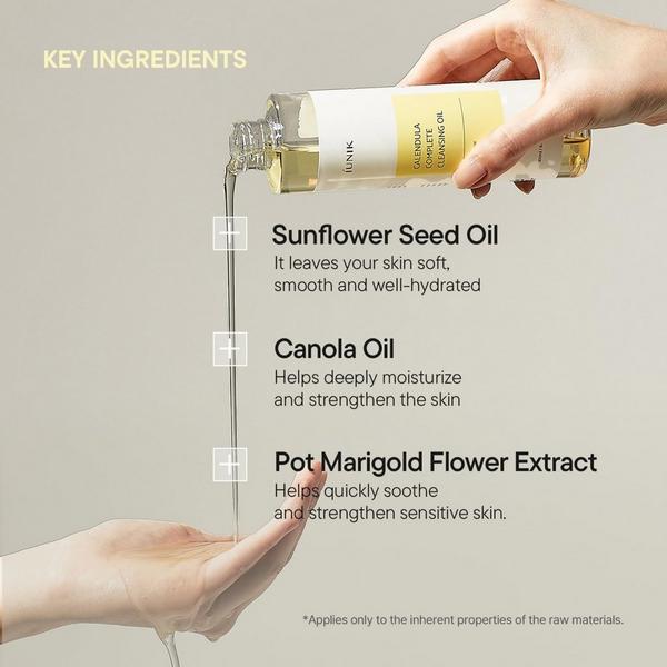 iUNIK Calendula Complete Cleansing Oil Set #3