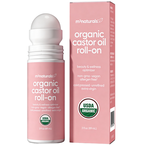 M3 Naturals Organic Cold-Pressed Castor Oil Roll-On #1