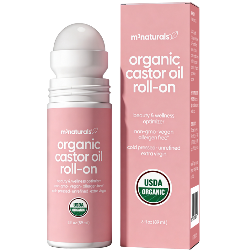 castor oil glutathione Organic Cold-Pressed Castor Oil Roll-On