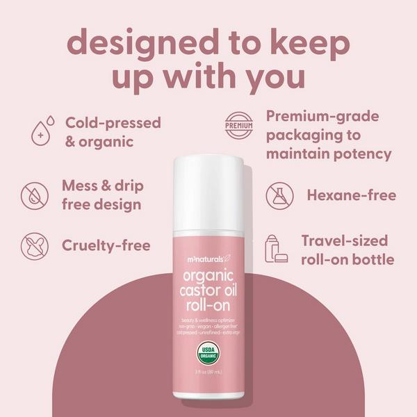 M3 Naturals Organic Cold-Pressed Castor Oil Roll-On #6