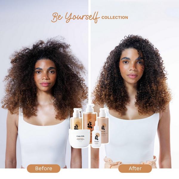 Ginger Milk Curly Hair Care Set for Curly, Wavy & Coily Hair with Argan Oil & Shea Butter, 5-Piece #2