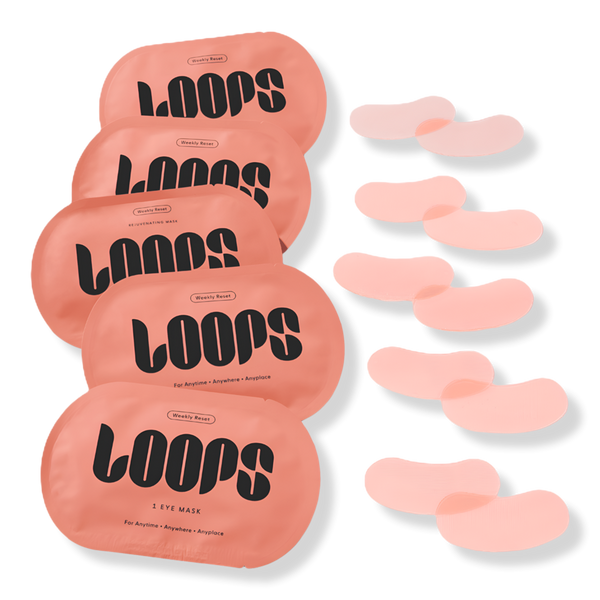 LOOPS Weekly Reset Rejuvenating Hydrogel Eye Mask - Set of 5 #1