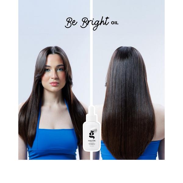 Ginger Milk Anti-Frizz Hair Oil for Porous Ends with Castor Oil & Grape Seed Oil #2