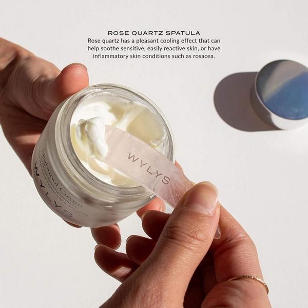 WYLYS Rose Quartz Spatula Facial Tool #3