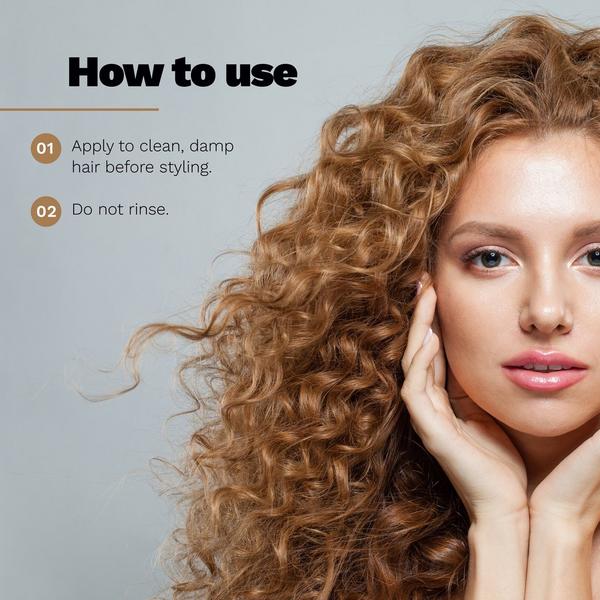 Ginger Milk Leave-In Conditioner for Curly, Wavy & Coily Hair with Shea Butter & Murumuru #3