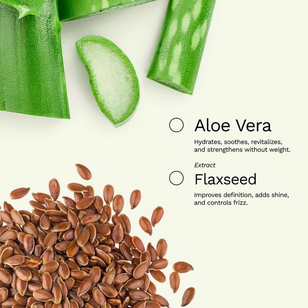 Ginger Milk Curl Defining Gel for Wavy, Curly & Coily Hair with Flaxseed & Aloe #3