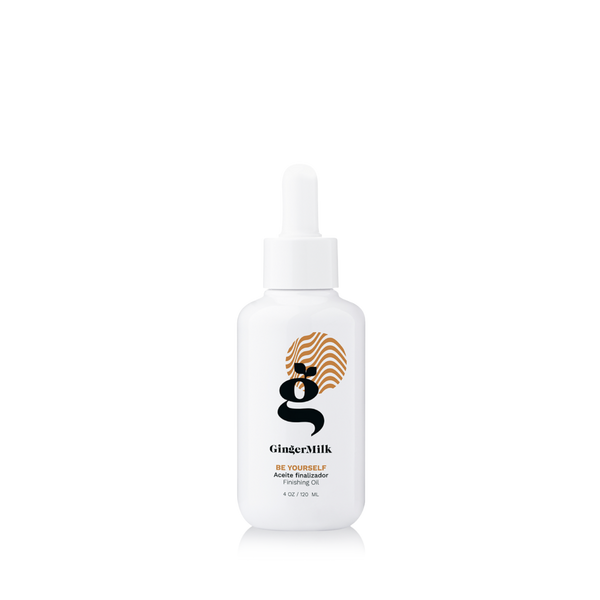 Ginger Milk Curl Finishing Oil for Wavy, Curly & Coily Hair with Argan Oil & Castor Oil #1