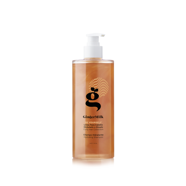 Ginger Milk Hydrating Shampoo for Curly, Wavy & Coily Hair with Rosemary Oil & Flaxseed #1