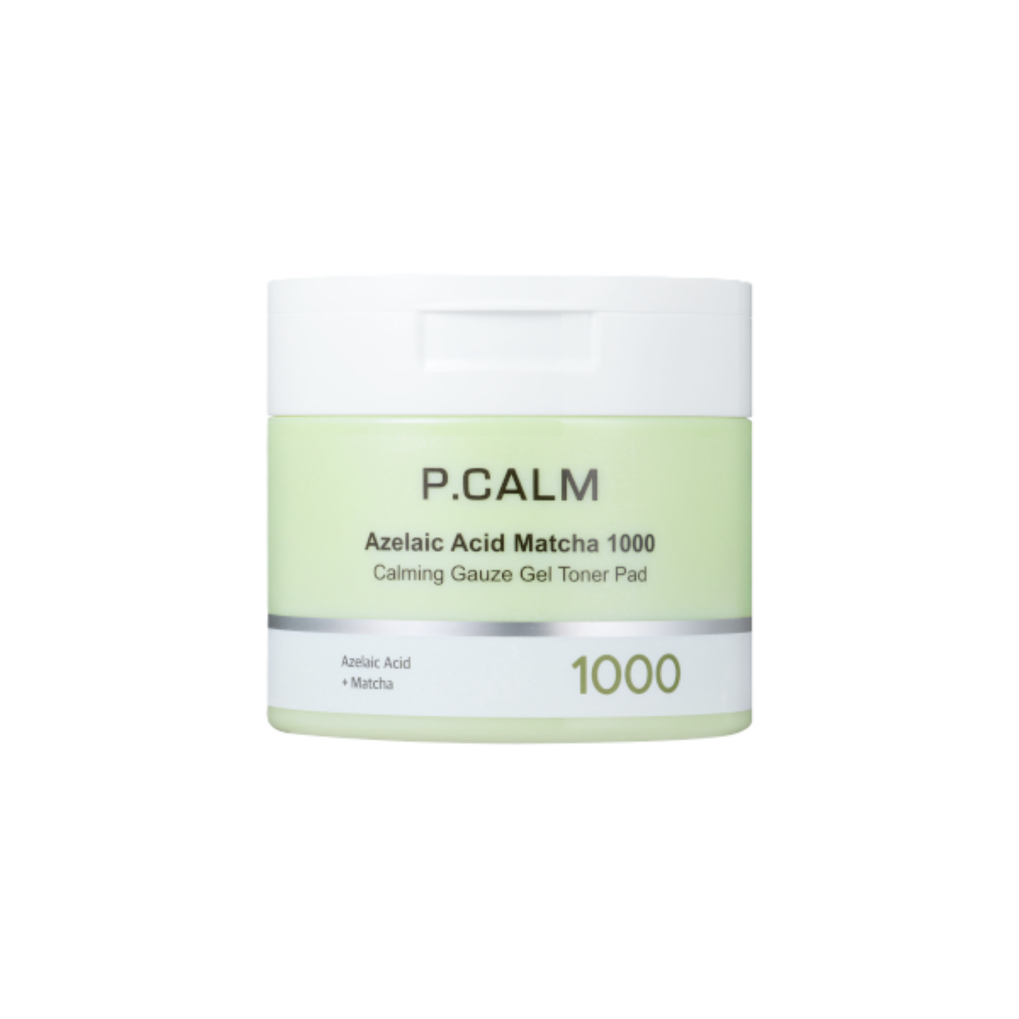 P.CALM Azelaic Acid Matcha 1000 Calming Gauze Gel Toner Pads #1