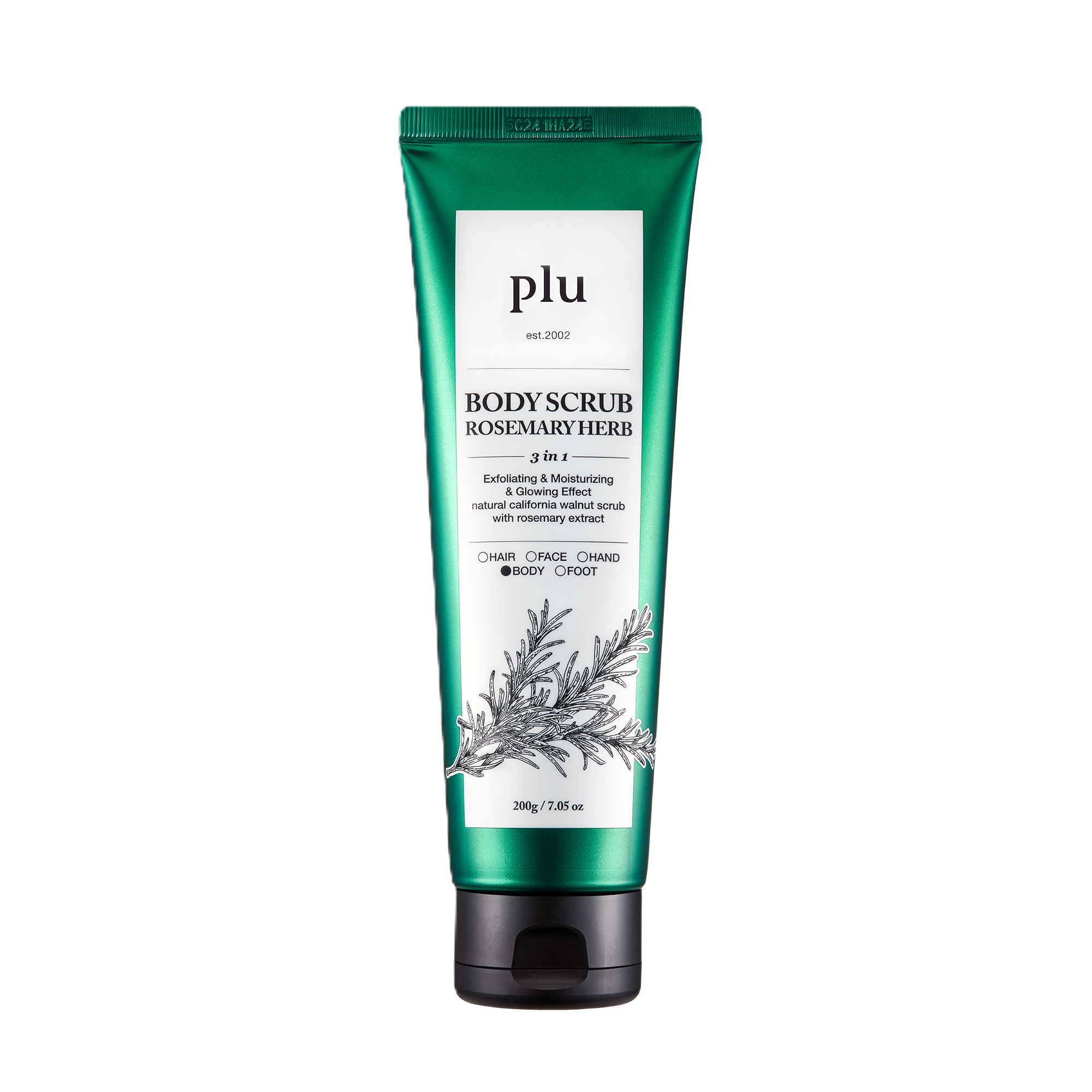 PLU Body Scrub Rosemary Herb #1