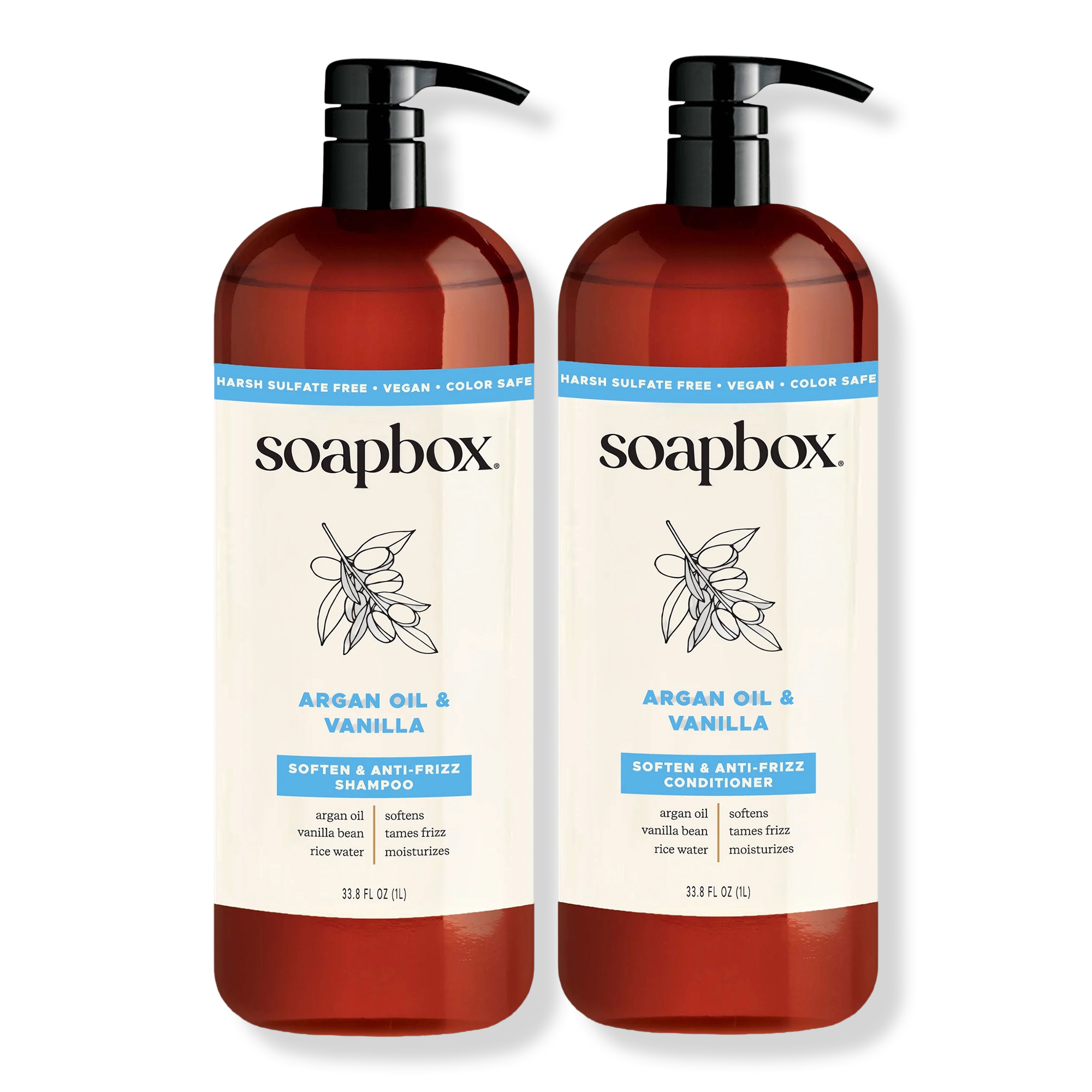 Soapbox Argan Oil Shampoo & Conditioner Duo #1