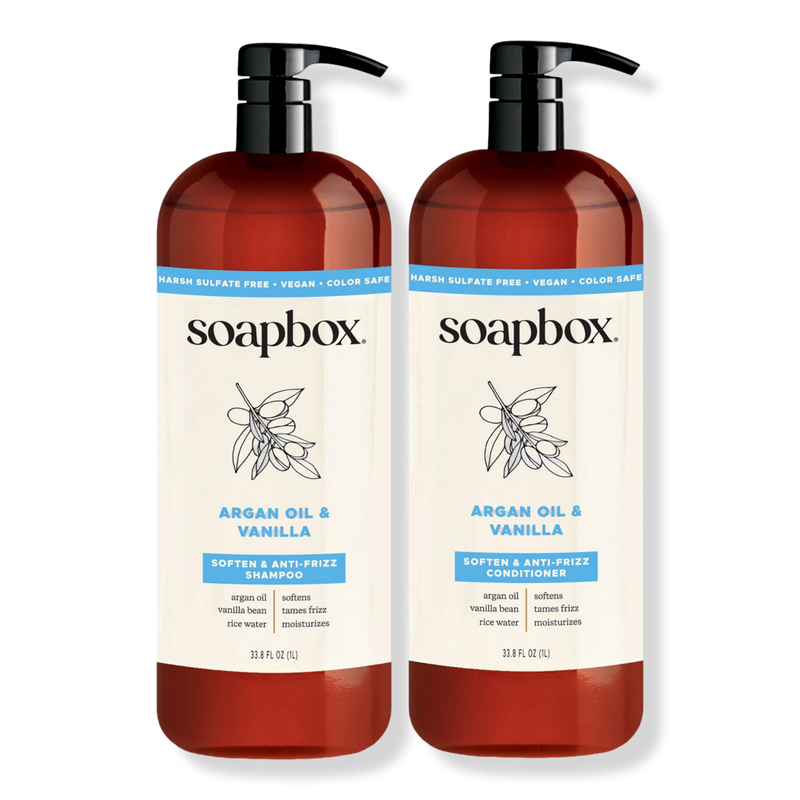 ユニシティ/Shampoo＆Conditioner(ラスト①) Soapbox - 33.8 oz Argan Oil Shampoo & Conditioner Duo | Ulta Beauty